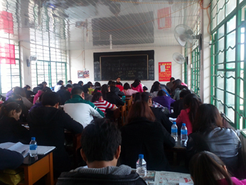 航帆培訓2012年德宏州事業(yè)單位招聘考試培訓課堂實況照片2