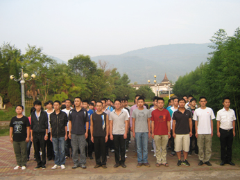 航帆培訓(xùn)學(xué)員隊列